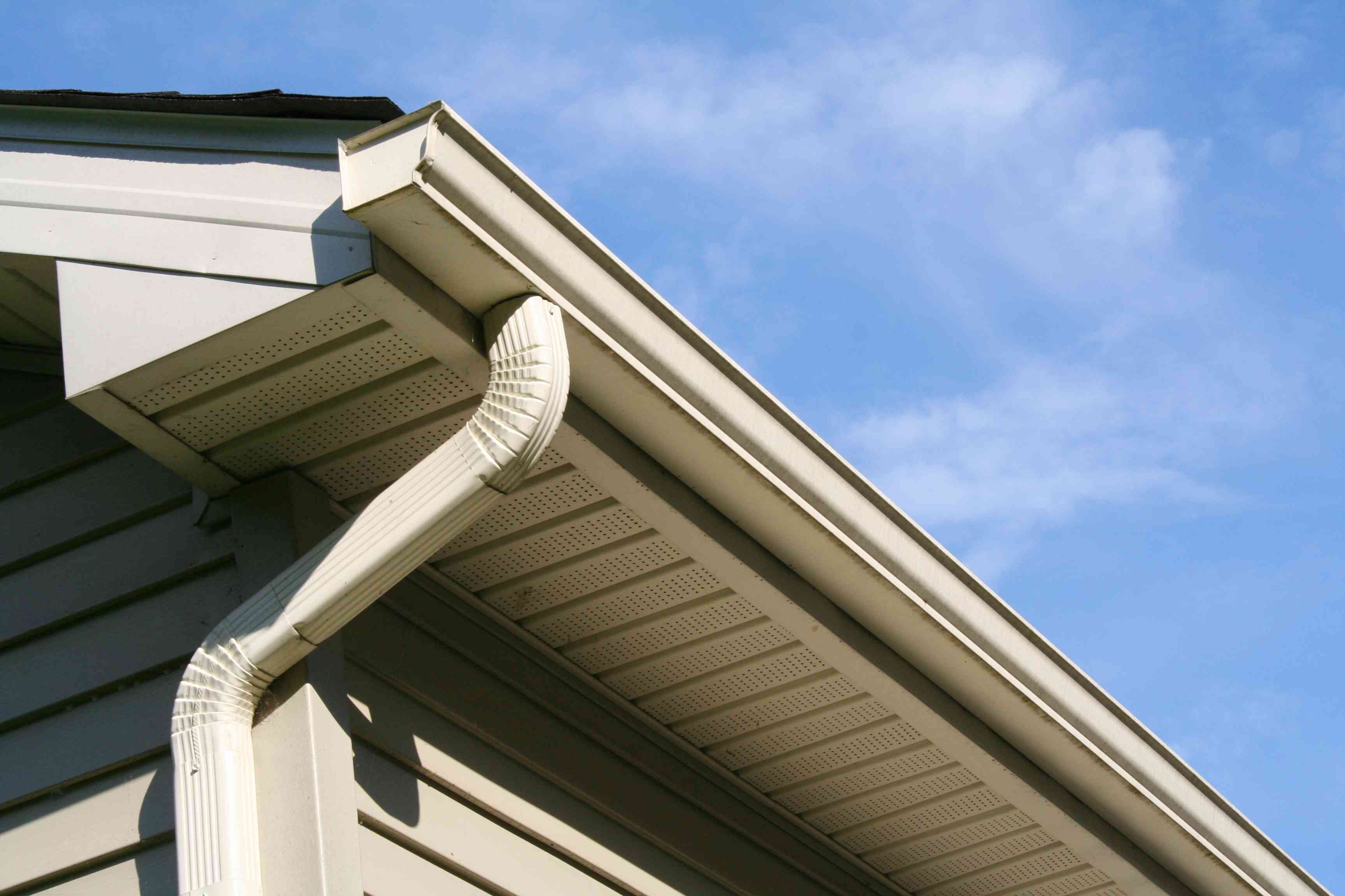 Shed with new guttering by The Gutter Guy WA