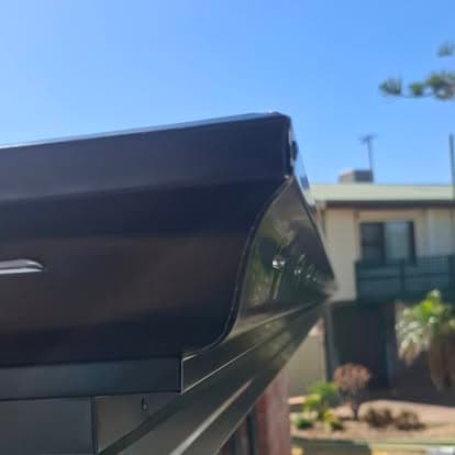 Completed Perth home gutter replacement
